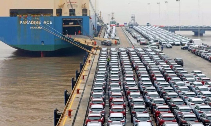 رکورد شکنی چینی ها با صادرات 230 هزار خودرو در یک ماه