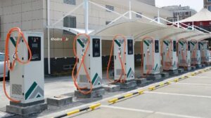 ایستگاه شارژ خودرو برقی در چین
