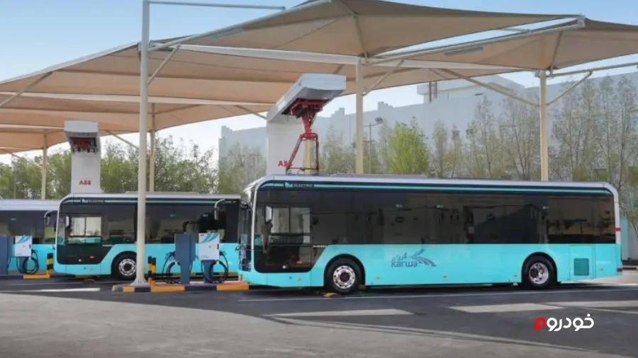 اتوبوس های چینی جام جهانی قطر